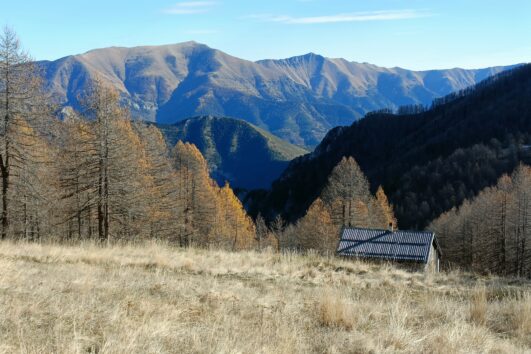 Cabane de trappeur Val Casterino